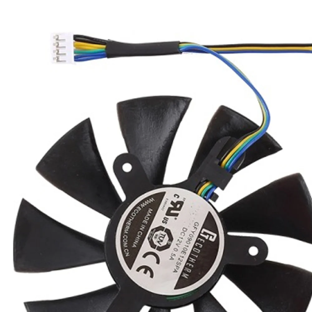 12В Мини DC 12 V/0.5A 4Pin женский CPUComputer охлаждающий вентилятор-Малый DC бесщеточный охлаждающий вентилятор 2-контактный Перевозка груза падения