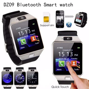 

5pcs/lot Bluetooth Smart Watch DZ09 Phone With Camera Sim TF Card Android SmartWatch Phone Call Bracelet Watch for Android Smart