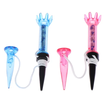 

1PC 80mm Golf Training Ball Tee Magnetic Step Down Golf Ball Holder Tees Outdoor Golf Tees Accessories Golf Tees Blue , Pink