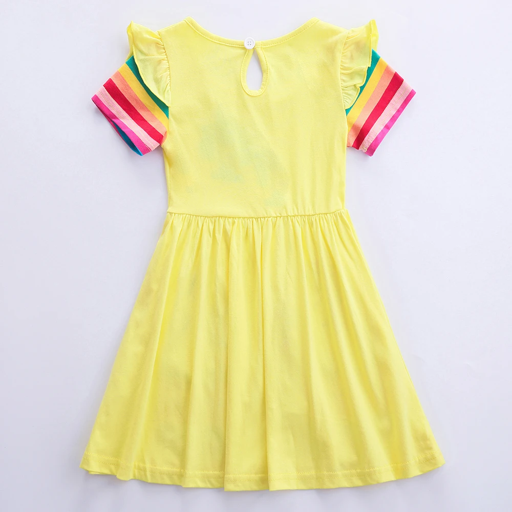 Girl short-sleeved Unicorn Dress