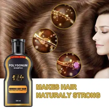 

Grey Reverse Hair Color Shampoo dry shampoo Treatment Hair Coarse Repair Moisturizing Nourishing Oil For Hair Care Black hair