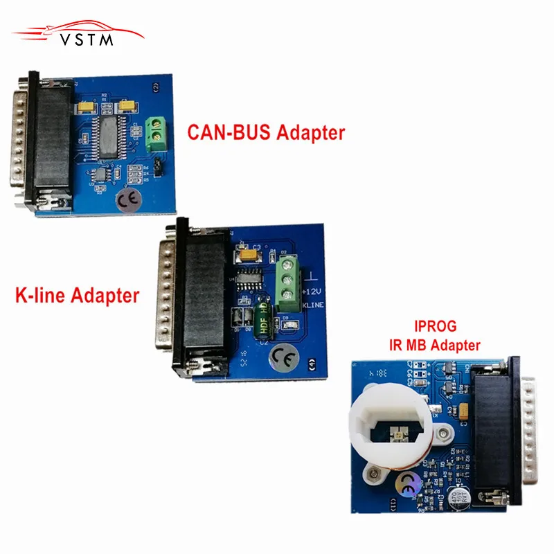 Iprog адаптеры шина+ K-LINE+ CAN+ IR адаптер для IPROG+ IProg Pro программист iProg
