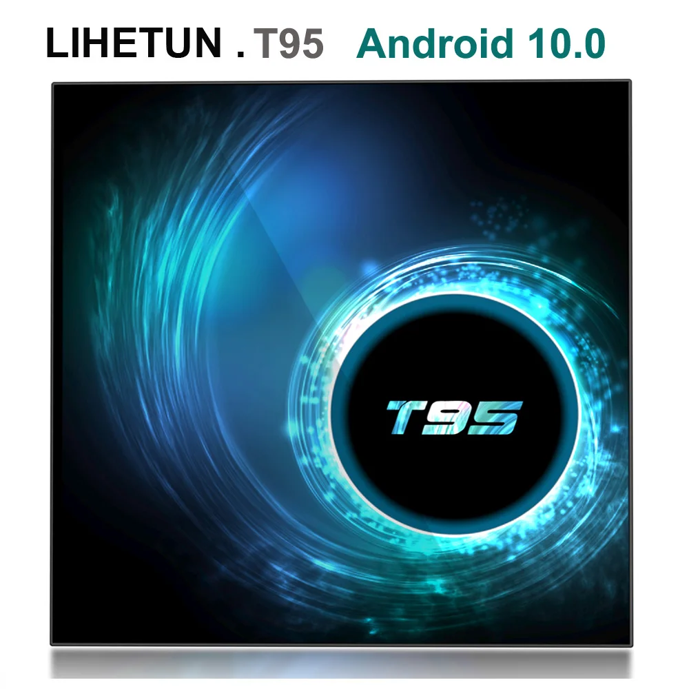 Предпродажа T95 Android 9,0 ТВ-приставка Allwinner H616 4G ram 32GB 64GB rom quad core 2,4G Wifi H.265 Youtube 6K 2GB 16GB телеприставка
