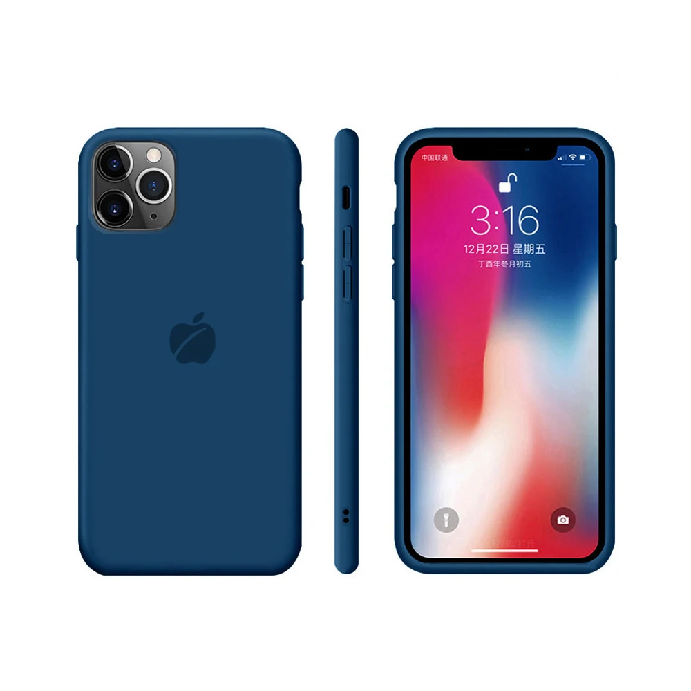 Однотонный силиконовый чехол s для iphone XR X XS Max 6 6S 7 8 Plus 11 11Pro Max милый мягкий модный чехол для телефона 12,3
