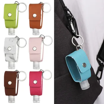 

30ml Travel Portable Hand Sanitizer Bottle Keychain Holder Reusable Bottle Hand Washing Gel Storage Bottle With Keychain Carrier