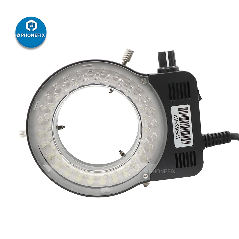 220V Adjustable Ring Light Illuminator Lamp For Microscope Excellent Circle Industry EU Plug - View #3