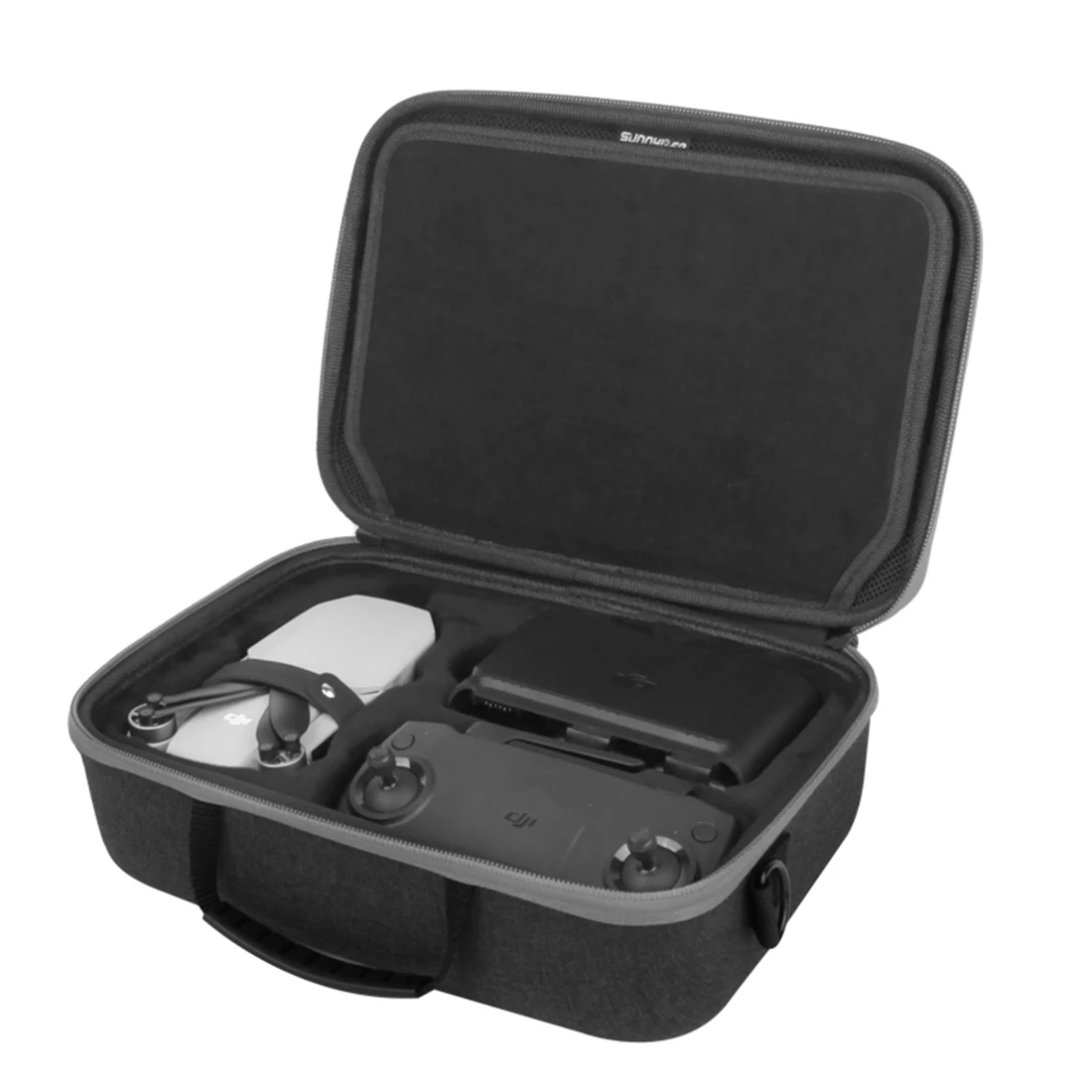 Best TUG SUNNYLIFE Multi-function Large Capacity Carrying Case Storage Bag for DJI Mavic Mini Drone Remote Controls 5 Batteries Storage 