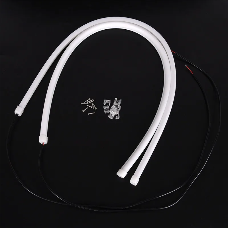 2 шт. белый автомобильный дневный ходовой фонарь полосовой светильник Мути стиль