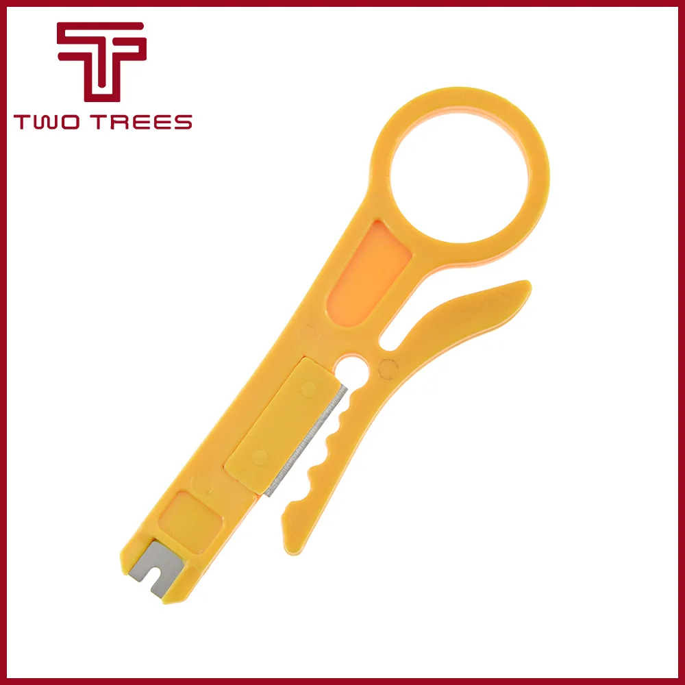2 шт. Мини Портативный нож для зачистки проводов щипцы обжима инструмент кабеля