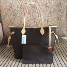 2 набора neverful кожаные сумки и кошельки роскошные сумки женские сумки дизайнерские сумки высокого качества