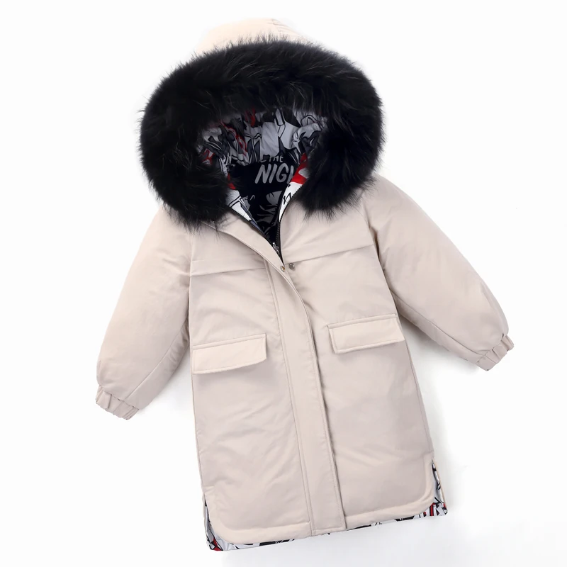 Детская Хлопковая стеганая куртка новая утепленная детская одежда для мальчиков и девочек куртка для мальчиков средней длины зимняя куртка с хлопковой подкладкой