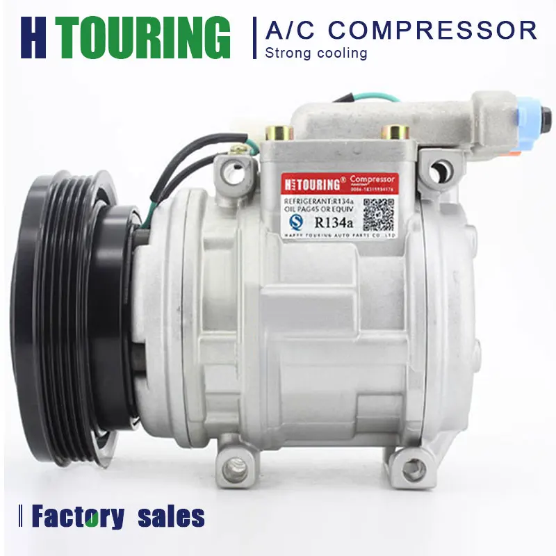 10PA15C Авто AC A/C воздушный компрессор 24 В для автомобиля Doosan DH220-5 DX255LC Dx225