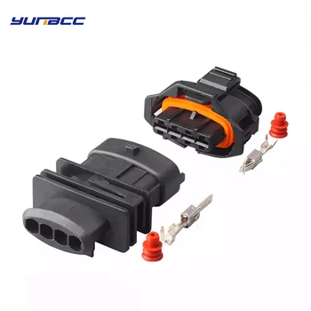 

2 set 4 pin way waterproof automotive wire connector pulg car connectors 1928403453 1928403736 1 928 403 736 1 928 403 453