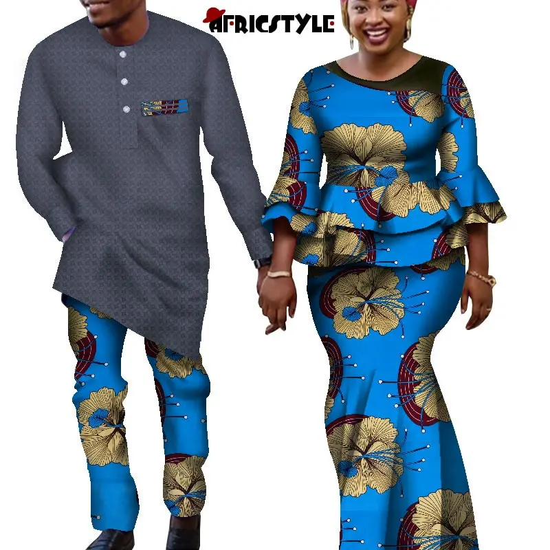 

20 Patterns 100% Cotton Soft African Clothes for Couples Perfect Quality African Print Plus Size Clothes WYQ697