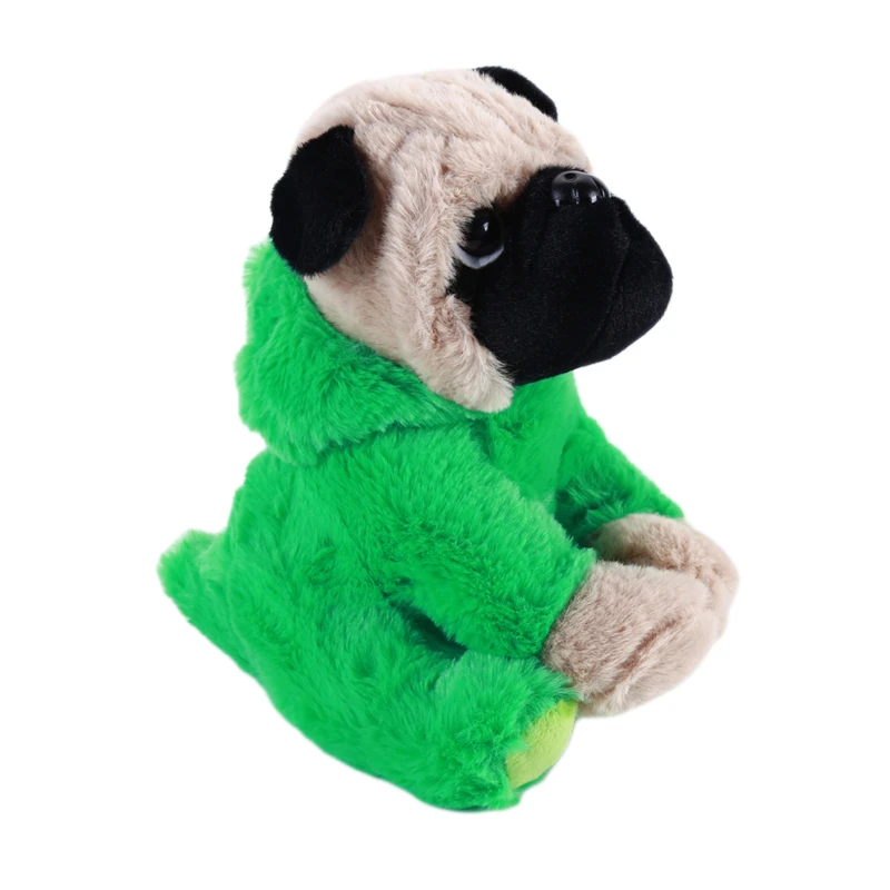 Kawaii Puppy мягкие игрушки милая имитация Собаки Плюшевые игрушки Мягкая кукла детские игрушки плюшевые животные подарок на день рождения Детские игрушки - Цвет: green