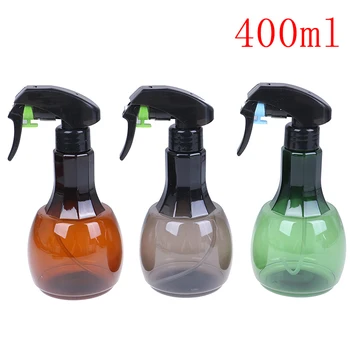 

400ml Refillable Fine Mist Hairdressing Spray Bottle Atomizer Barber Empty Water Pro Salon Hairstyling Tool 3 Colors