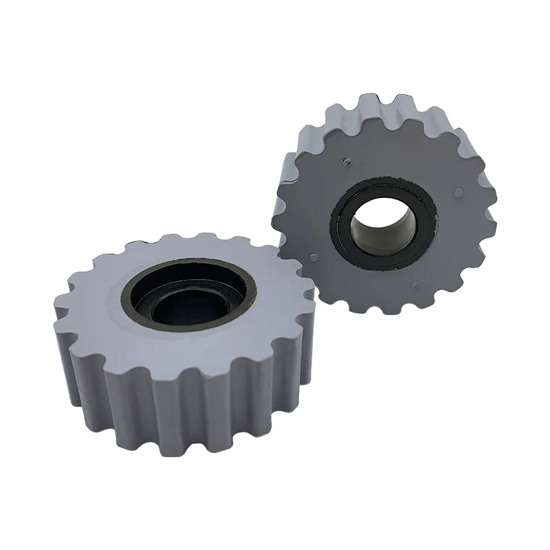 10PCS 2-250-19-4030/4040 and 2-212-10-0200 Straight Grain Conveyance Press Wheel Rubber Roller for HOMAG Edge Banding Machine