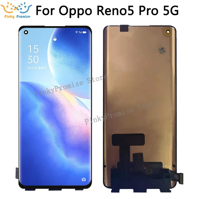 Original For Oppo Reno5 Pro 5g Pdsm00 Pdst00 Cph2201 Amoled Touch 