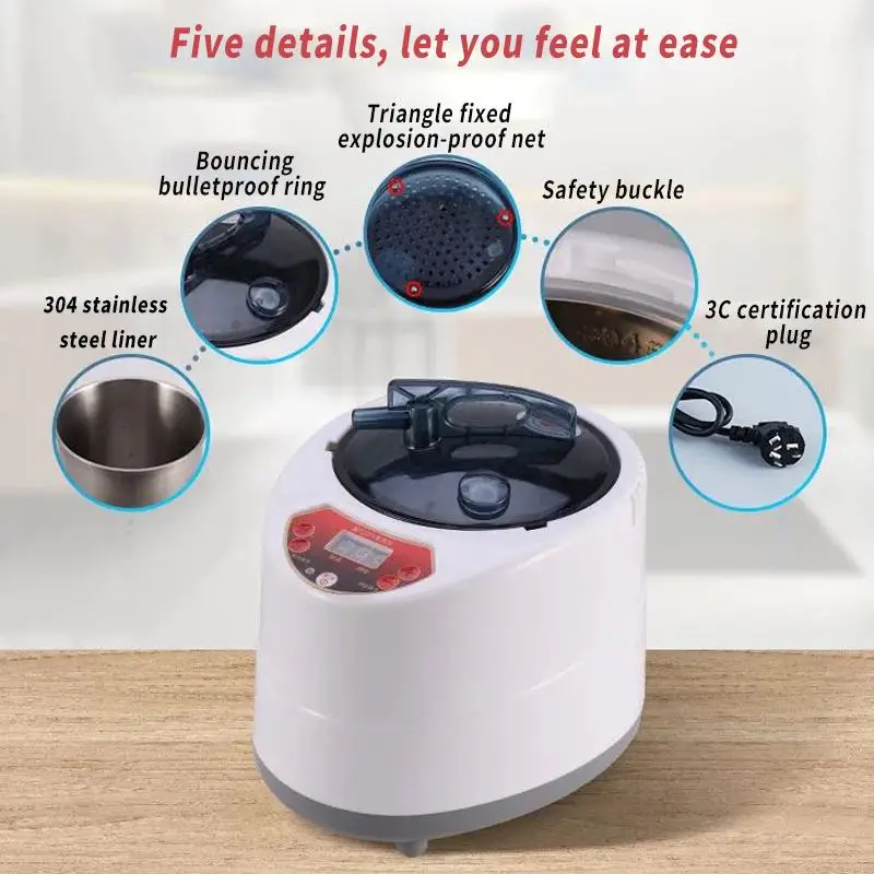  2.0/2.5L Sauna Generator For Sauna Spa Tent Body Therapy Fumigation Machine Home Steamer Therapy Su