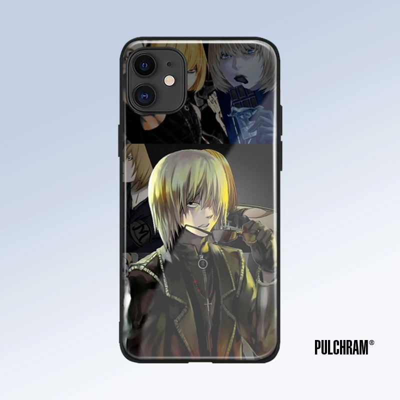 メロデスノートアニメ強化ガラスソフトシリコーン電話ケースiphone Se 6s 7 8プラスx Xr Xs 11プロマックス Phone Case Covers Aliexpress