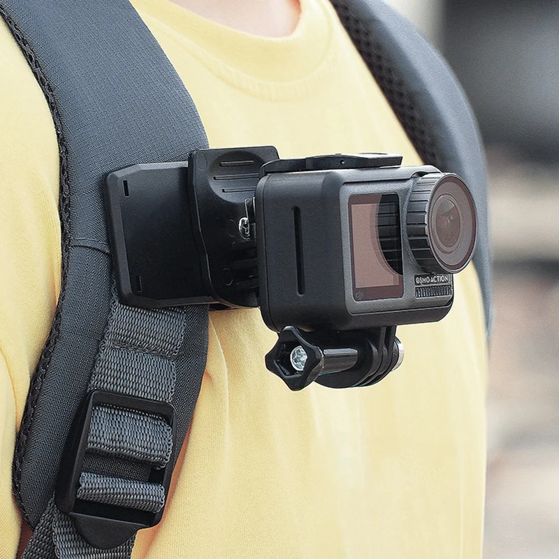 J Форма рюкзак клип крепление для XiaoYi Gopro Hero8 7 6 5 4 Аксессуары для экшн-камеры