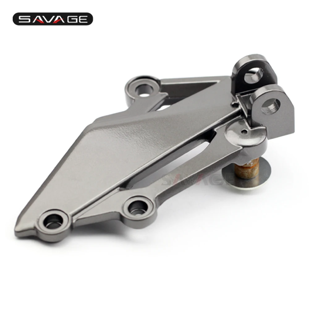 Передняя подставка для ног педаль Peg Для KAWASAKI NINJA 300/250/R Z250 Z300 EX250 EX300 2013- Мотоцикл левый и правый кронштейн