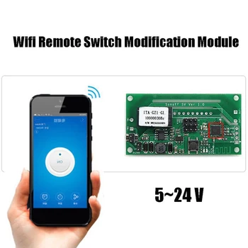 

SONOFF SV WiFi Wireless Switch Module Safe Voltage Long Distance Remote Timing for IOS/Android Smart Home