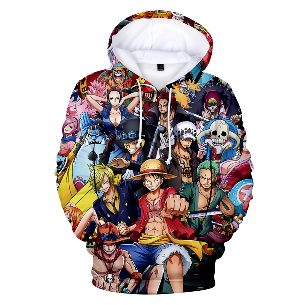 Una pieza 3D sudaderas con capucha de los hombres/mujeres Aikooki gran oferta moda clásica sudaderas de Anime Harajuku una pieza marca Sudadera con capucha casual tops