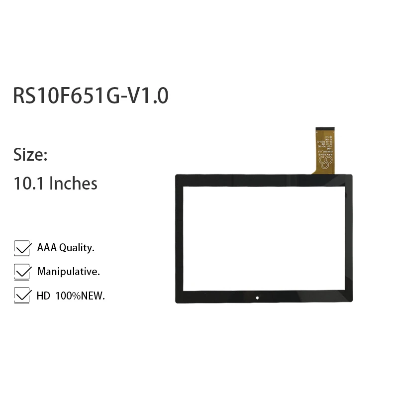 RS10F651G_V1.0 сенсорный экран дигитайзер замена стеклянная панель