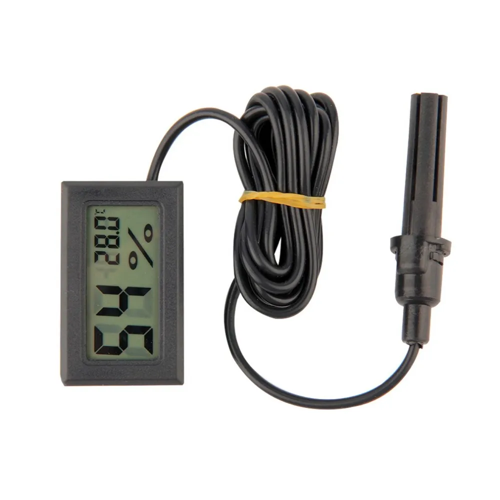 Professional Mini Digital LCD Thermometer Hygrometer Humidity Temperature Meter Indoor Digital LCD Display Sensor Drop Shipping