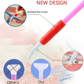 

121pcs/set DIY Lighting Drill Pen Adults Tool Accessories Craft Embroidery Storage Box Diamond Painting 5D