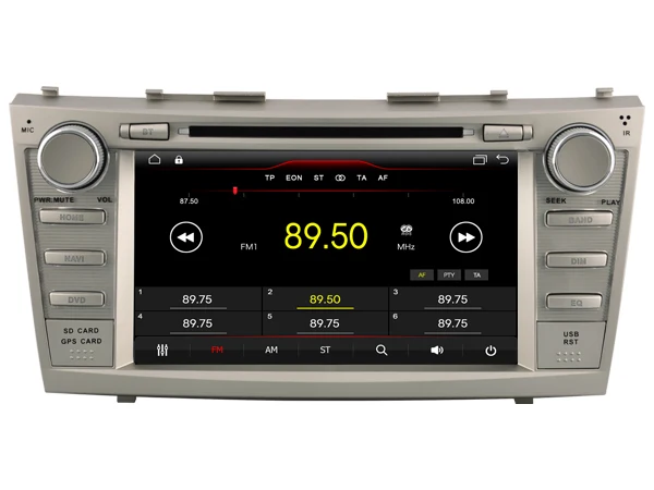 OTOJETA Автомобильный DVD Android 10,0 Автомобильный gps для TOYOTA CAMRY 2006-2011 HILUX Автомобильная Радио мультимедийная лента рекордер bluetooth навигация