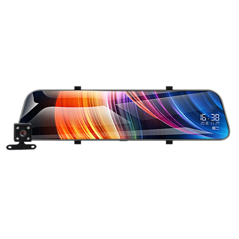 

New Car 12 Inch 170°Wide Angle Dash Cam Car Dvrs Camera 2K HD TFT LCD Display Dual Camera Recorde