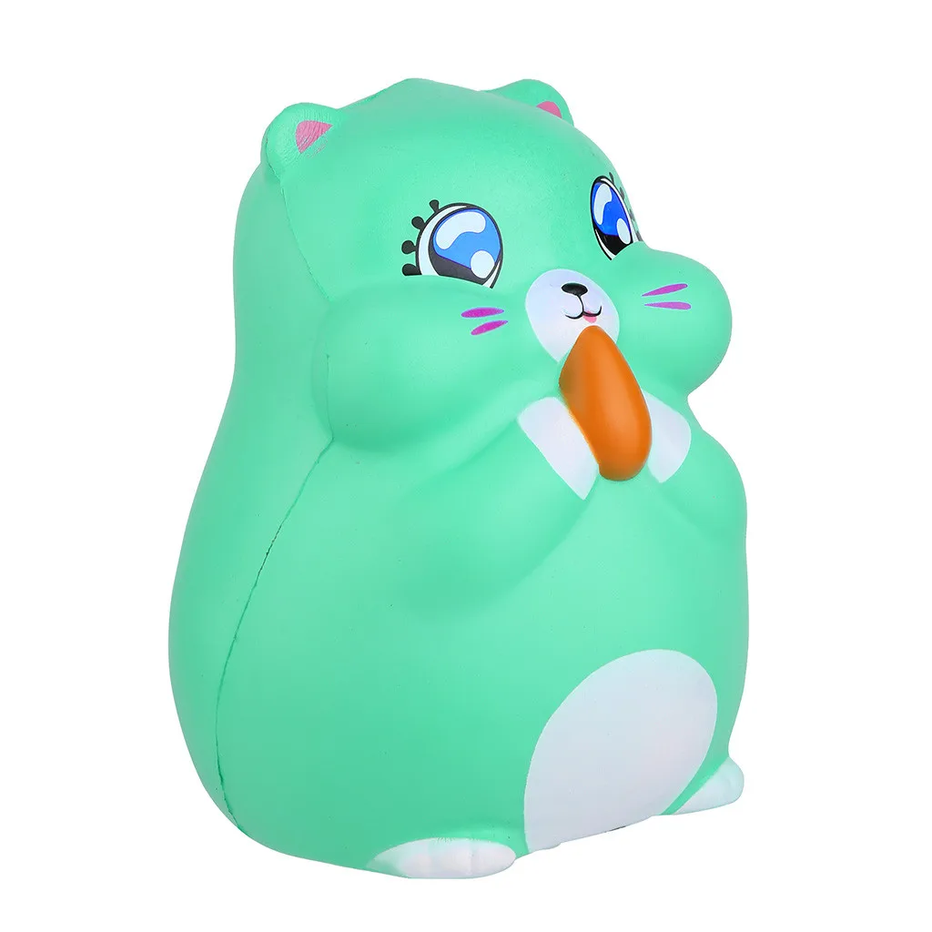 Игрушка для снятия стресса сжимаемые игрушки Kawaii мультфильм белка медленно поднимающийся крем Ароматизированная игрушка для снятия стресса эластичная Экологически чистая искусственная кожа