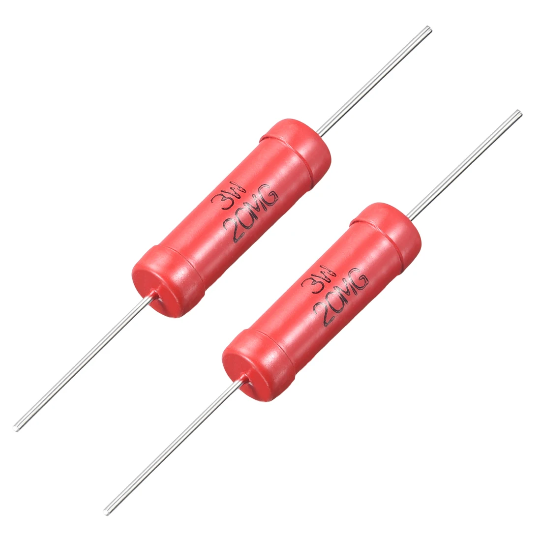 Uxcell 2 шт 3W 5W 200Kohm -500Mohm красная Номинальная мощность высокого напряжения