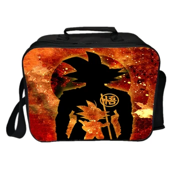 

Students Cool Goku Dragon Ball Lunch Bag Worker Lunch Box Boys Girls Lunch Bag Kids Cooler Bag Picnic Insulation Bag Gift