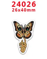 PR24026 30 шт./лот плоское заднее плоское украшение из смолы diy украшения аксессуары DIY материалы ручной работы PR24018 - Цвет: PR24026