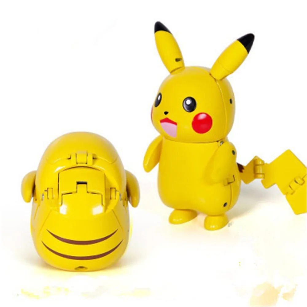 2019New Kawaii деформация Пикачу игрушки милые игрушки мультфильм Пикачу детские игрушки подарок