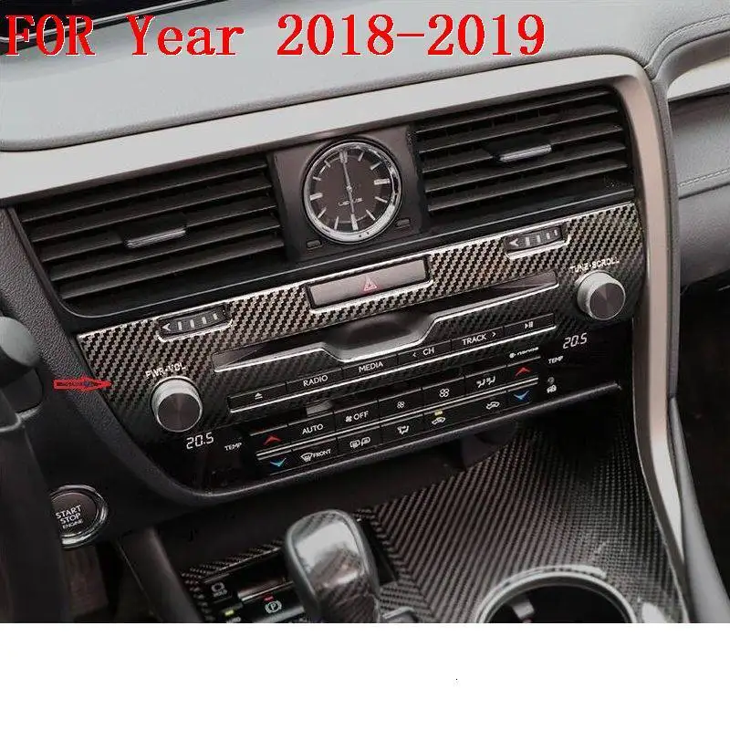 Кондиционер интерьер Excent хром декоративные Авто яркие блестки автомобиля Стайлинг аксессуар 18 19 для Lexus RX серии
