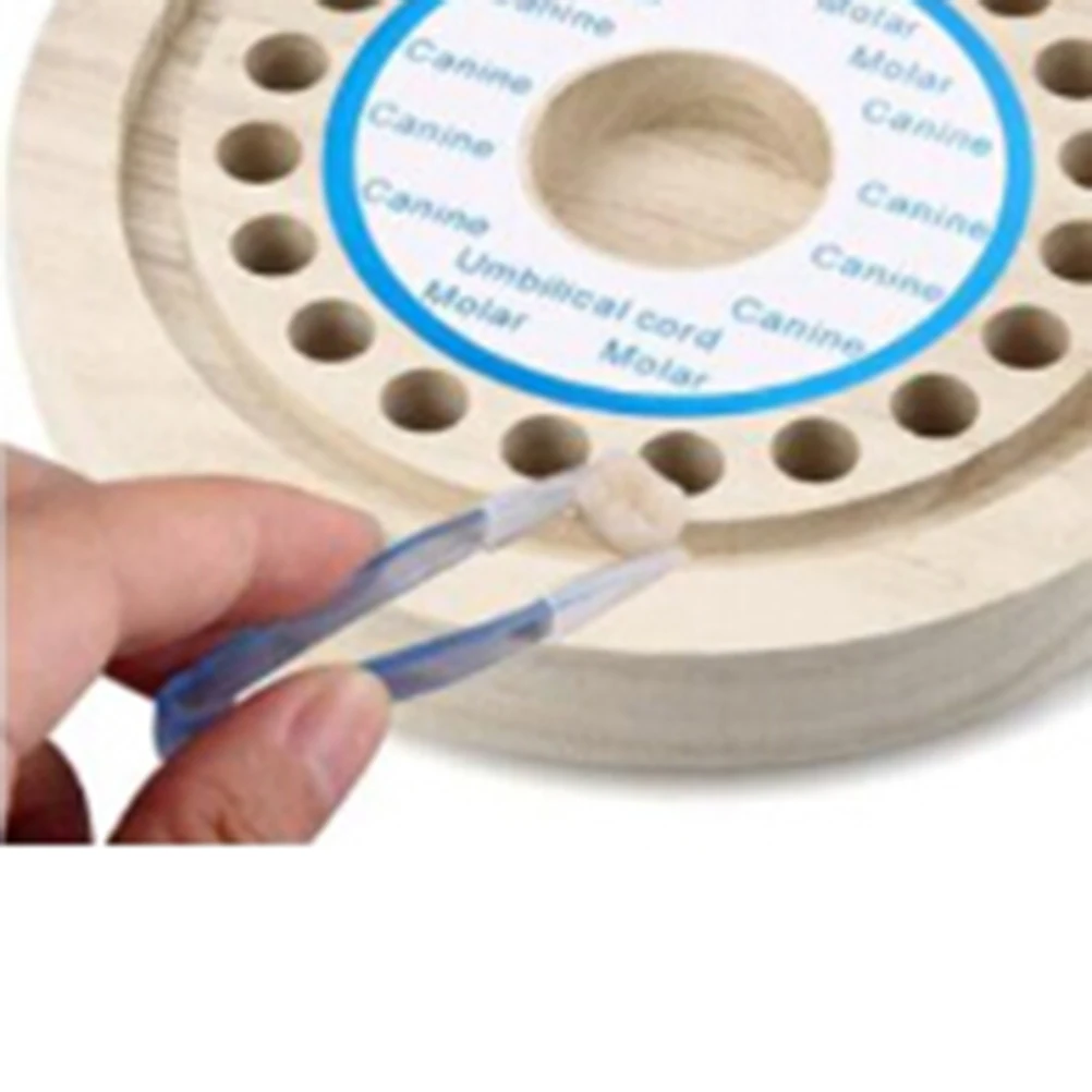 Детская сувенирная коллекция Lanugo, коробка для зубов, деревянная коробка для зубов, органайзер для хранения молочных зубов, деревянная коробка для хранения зубов, подарки