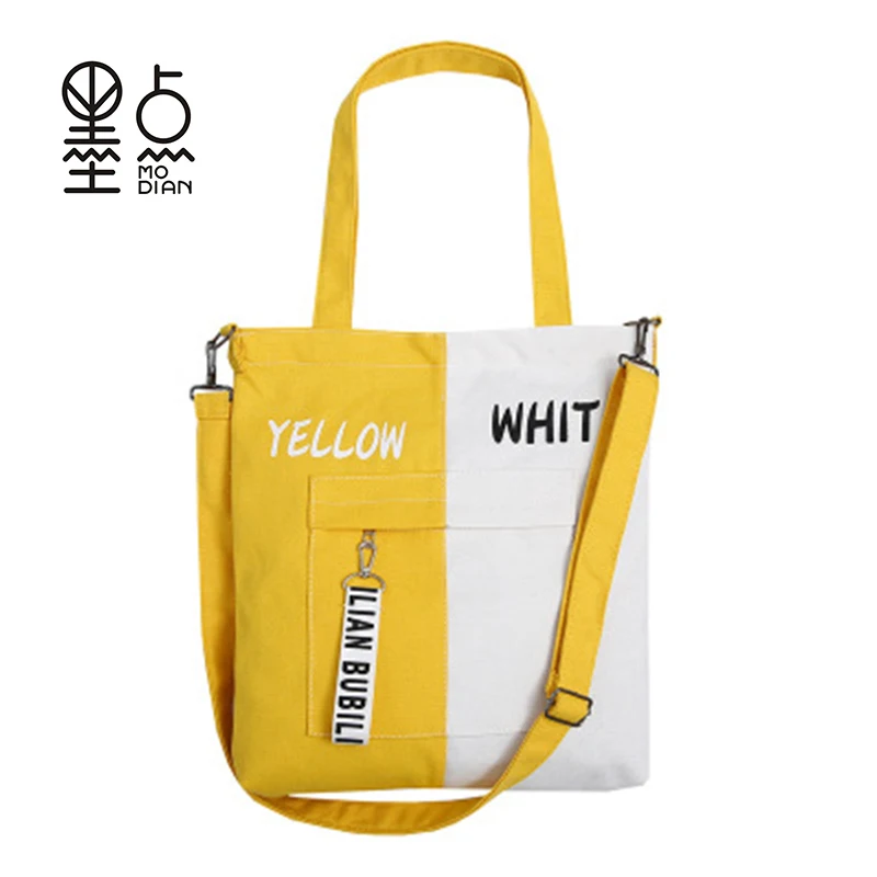 

2020 New Brand Shopping Bag Casual Shoulder Bag Woman Vintage Cotton Canvas Bags Simple Large Cloth Shopper Bags Beach Totes