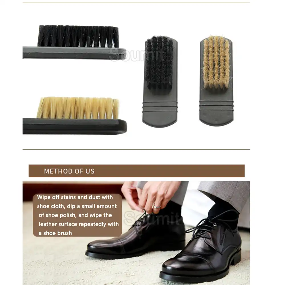 靴ケアキットポータブルブーツ革の靴のクリーニングセットブラシ輝き栄養クリーム研磨メンテナンスプロフェッショナルツール 靴のお手入れ キット Aliexpress