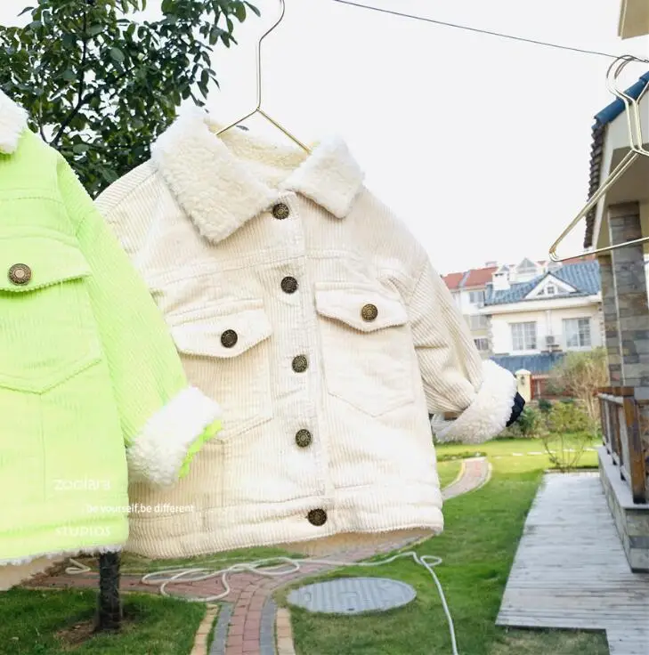 Новинка года; ; вельветовое утепленное пальто для мальчиков и девочек; зимняя детская куртка; 2-7 лет; HJ113
