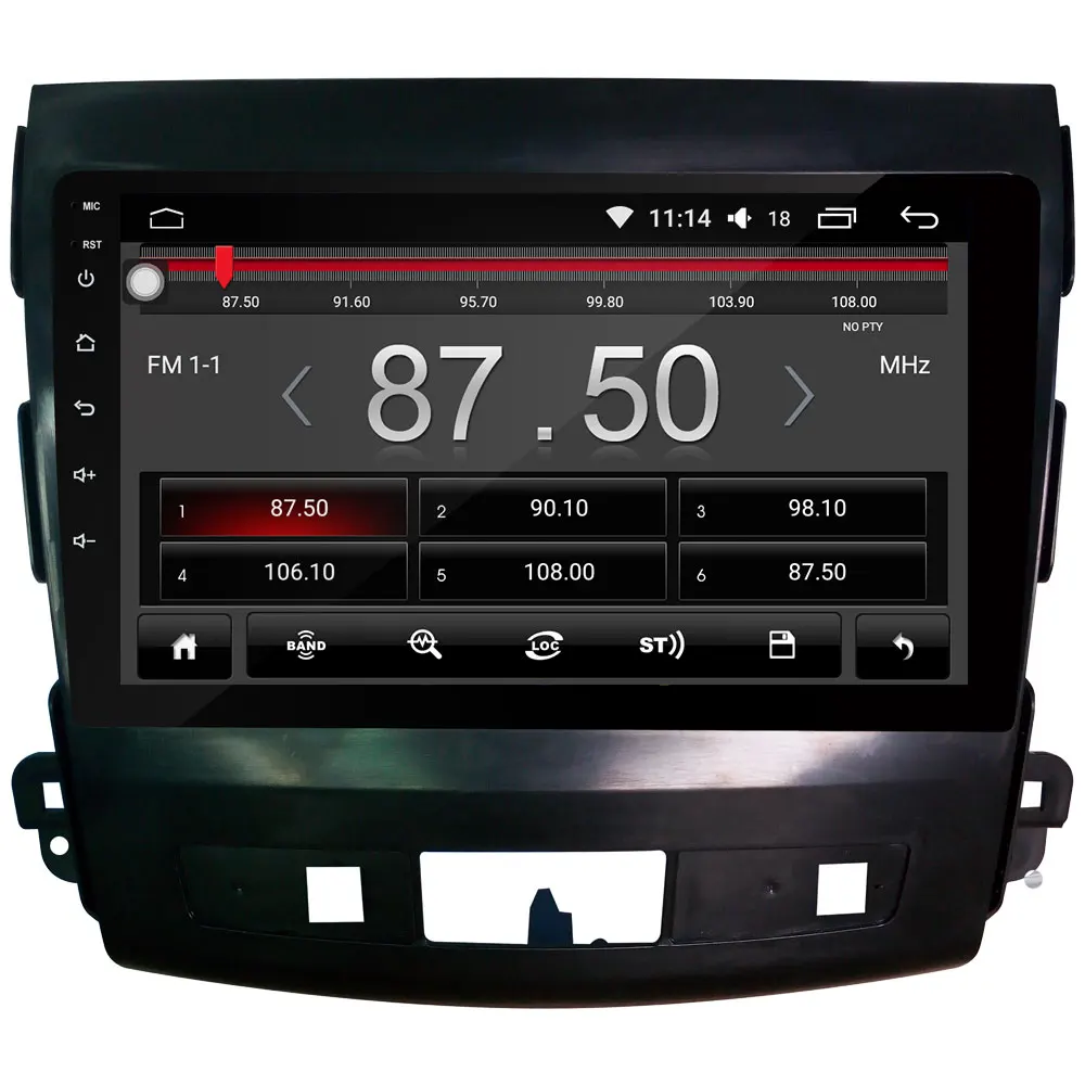 " ips 4G DSP Carplay Android 8 Восьмиядерный 4 Гб ОЗУ 64 Гб ПЗУ автомобильный DVD мультимедийный плеер стерео для Citroen C-Crosser/peugeot 4007