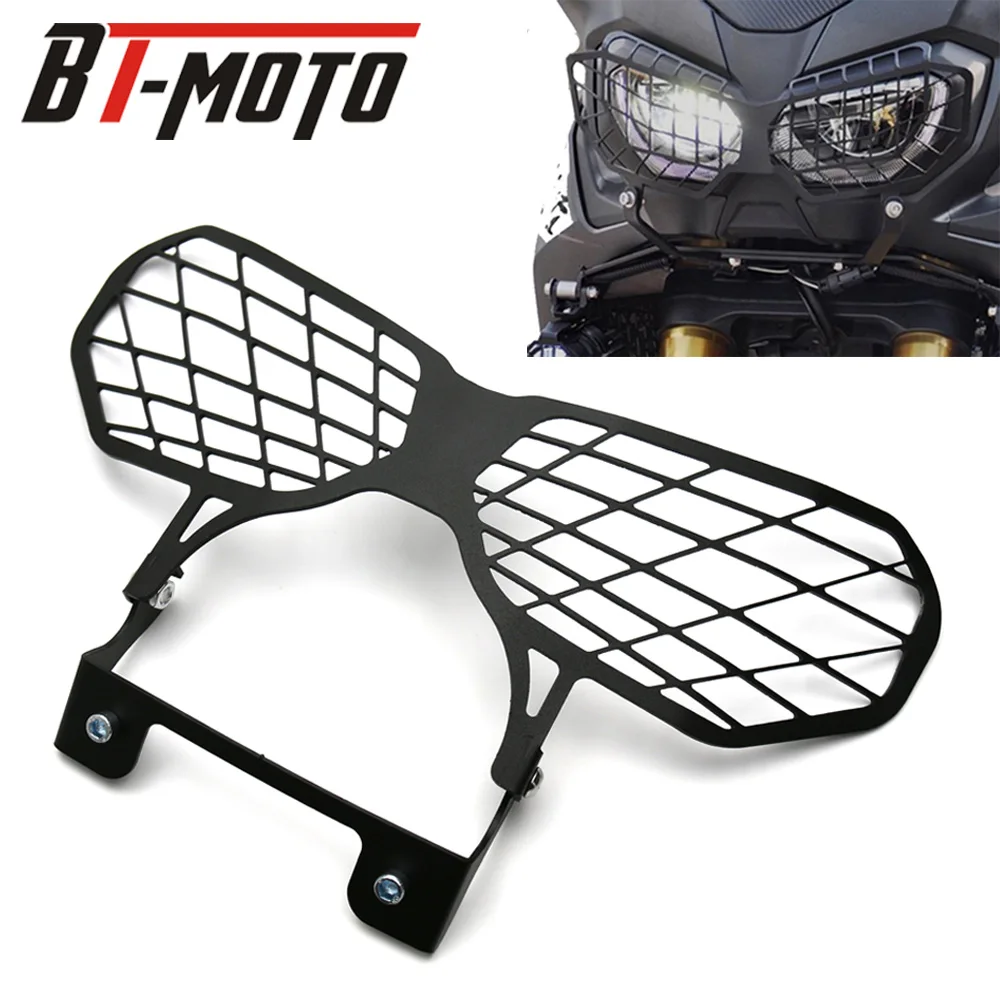 2016 Africa Twin CRF1000L Motorcycle Headlight Lens Guard Protector for Honda CRF 1000L Twins protection | Автомобили и мотоциклы