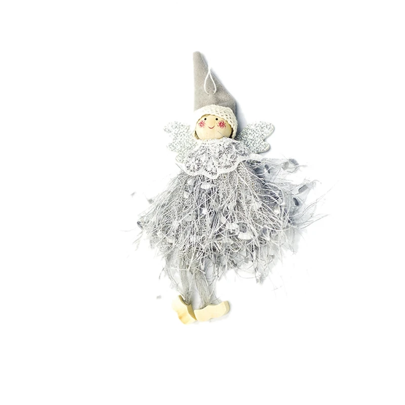 6Pcs Cute Angel Doll Christmas Decoration Pendant Christmas Tree Hanging Ornament Christmas Decoration for Home Xmas Navidad