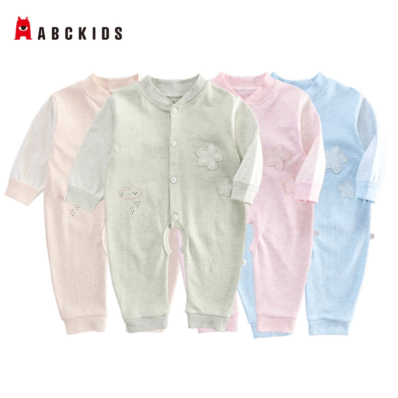 

ABCkids Baby's Jumpsuit New Born Baby Girl Clothes Baby Boy One Piece Outfit Cartoon Rompers Infant Clothing BJ00002