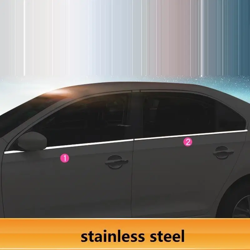 Модифицированный хром декоративный Автомобильный авто окно внешняя модификация