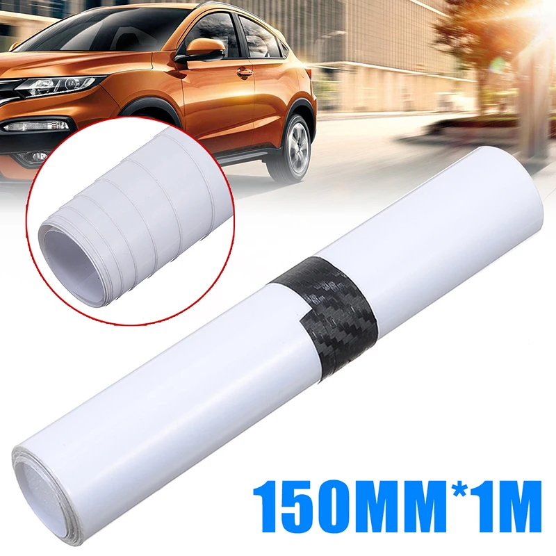 For Car Exterior Protection 1pc Rhino Hide Paint Protection Sticker Auto Vinyl Film Clear Tape Triple Layer 15cm x 1m Mayitr
