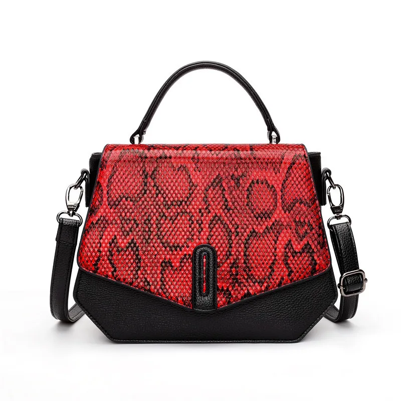 

2020 High Quality Serpentine Pattern Crossbody Bags for Women Handbags Women Designer Shoulder Bag Sac Main Femme Messenger Bag